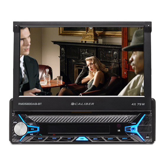 Caliber RMD 583DAB-BT Manuals