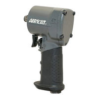 Aircat Pneumatic Tools 1057-TH Operating Instructions, Parts List & Warranty