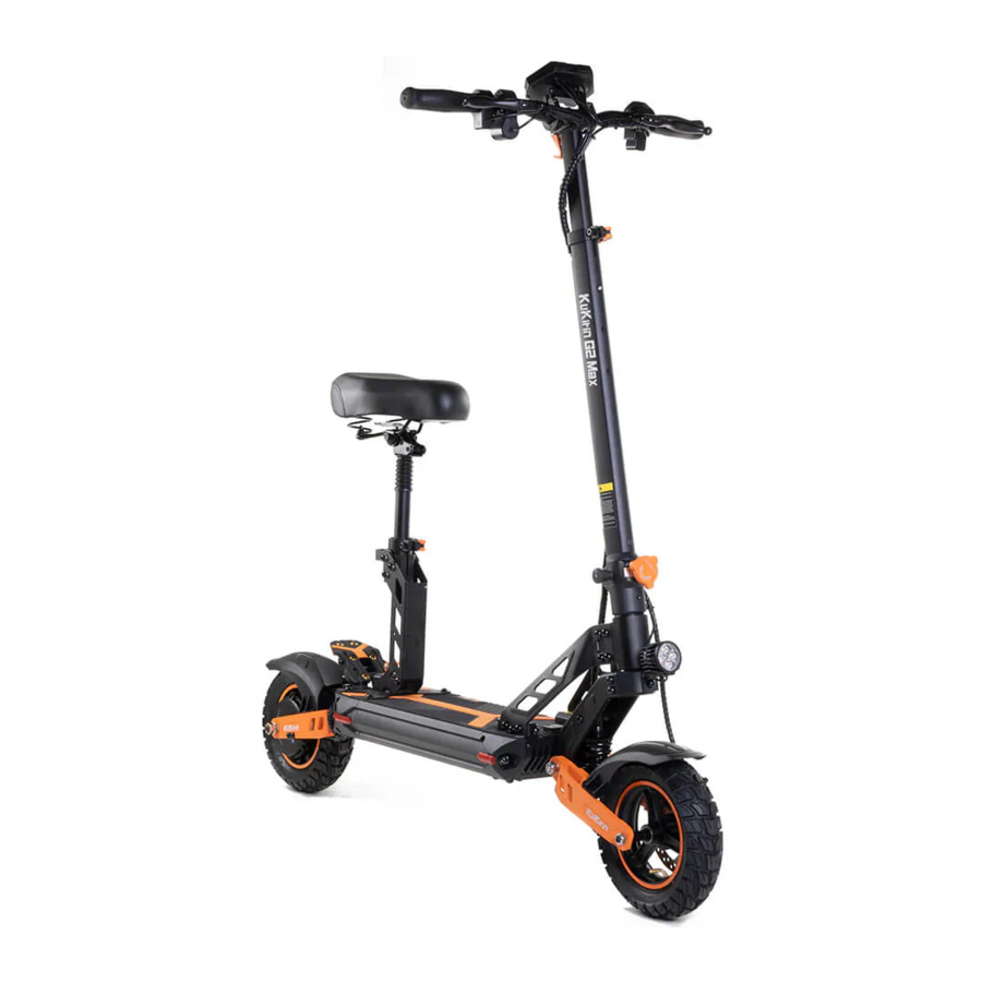 Kukirin G2 Max Manual