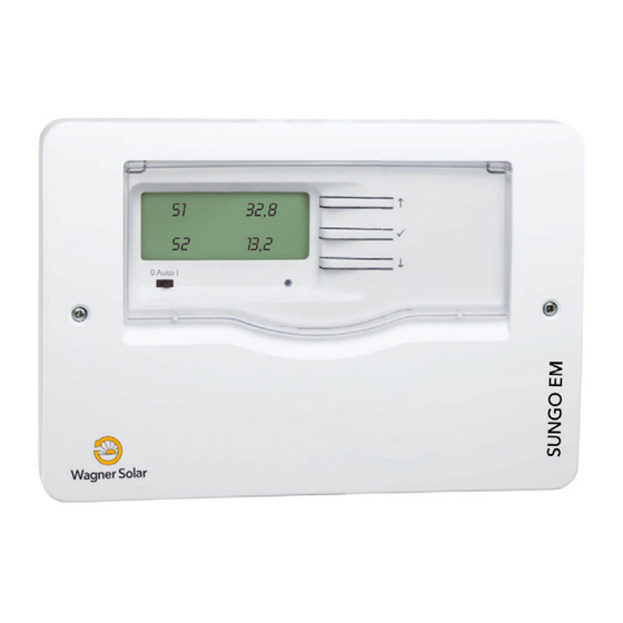 wagner solar SUNGO EM Manual For The Specialised Craftsman