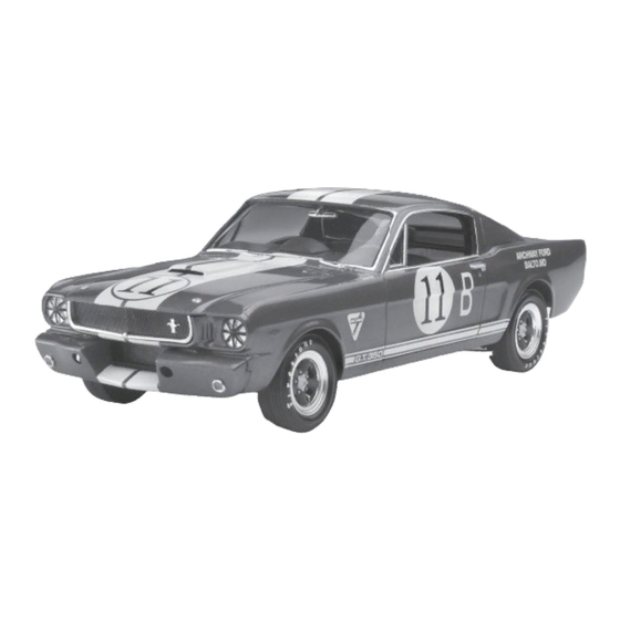 REVELL '66 Shelby GT 350 R Assembly Manual