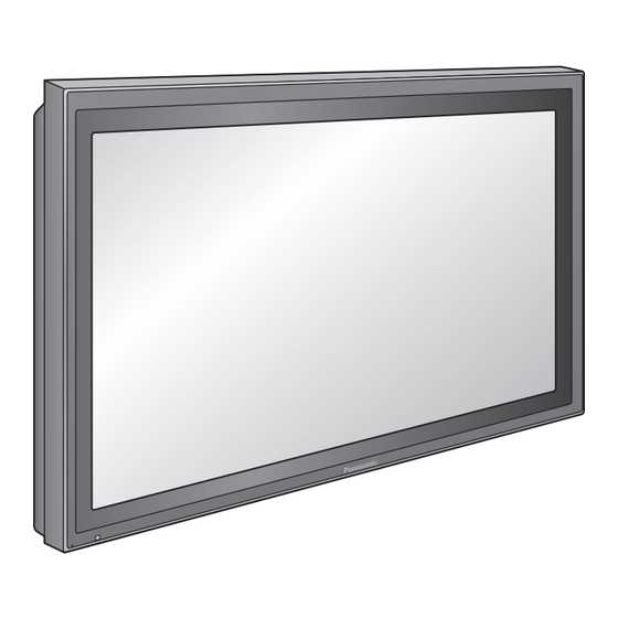 Panasonic TH-50PF10WK Operating Instructions Manual