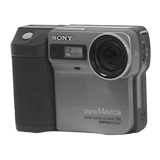 Sony MVC-FD81 Service Manual