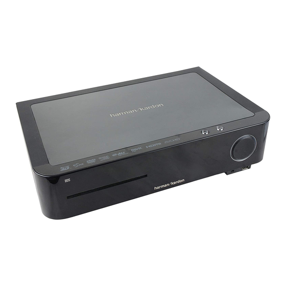 Harman Kardon BDS 570 Quick Start Manual