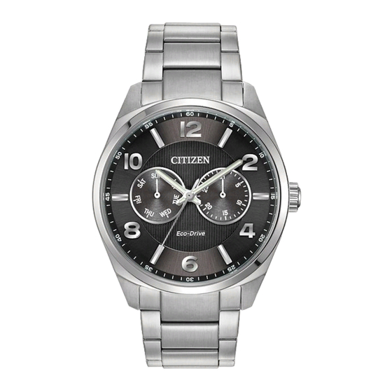 Citizen 8635 Manual