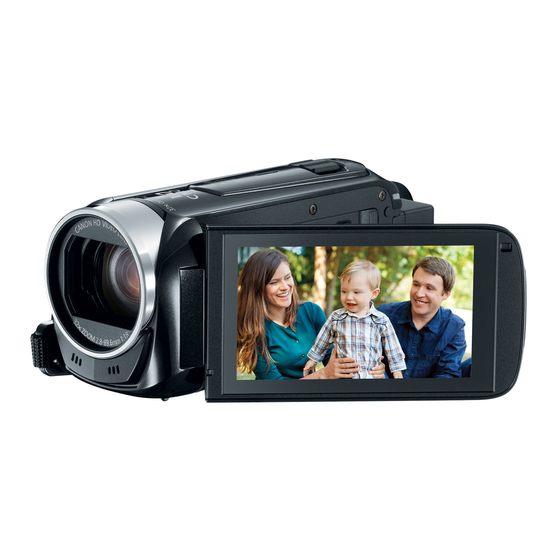 Canon VIXIA HF R40 Instruction Manual