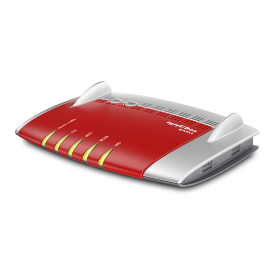 FRITZ! BOX 5491 QUICK MANUAL Pdf Download | ManualsLib