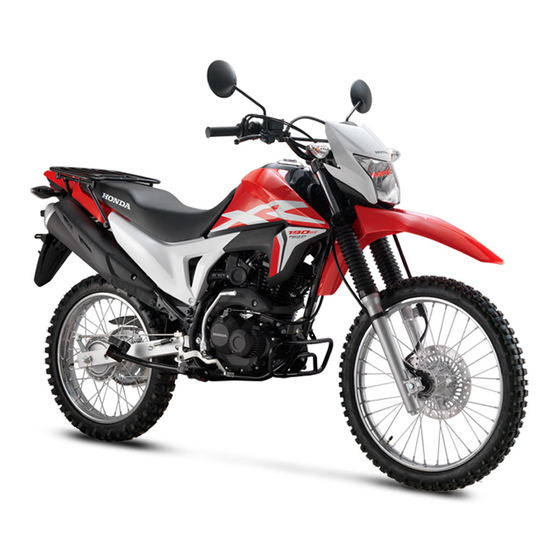 HONDA XR190L 2017 SHOP MANUAL Pdf Download | ManualsLib