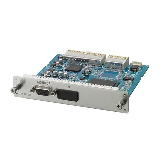 SONY HFBKXG1 OPERATION MANUAL Pdf Download ManualsLib