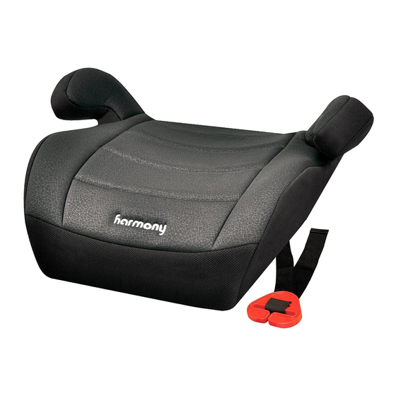 HARMONY YOUTH BOOSTER INSTRUCTION MANUAL Pdf Download ManualsLib