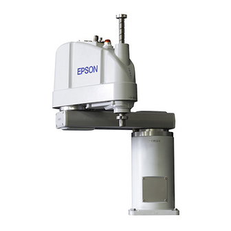 EPSON SCARA ROBOT MANIPULATOR MANUAL Pdf Download | ManualsLib