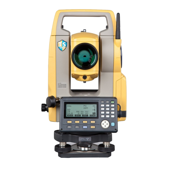 TOPCON ES SERIES QUICK MANUAL Pdf Download | ManualsLib