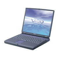 Sony VAIO PCG-9322 User Manual