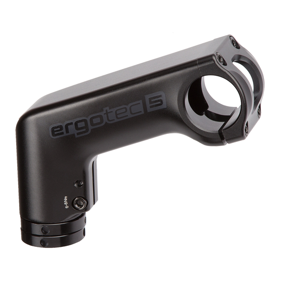 ERGOTEC Barracuda Assembly And Safety Instructions