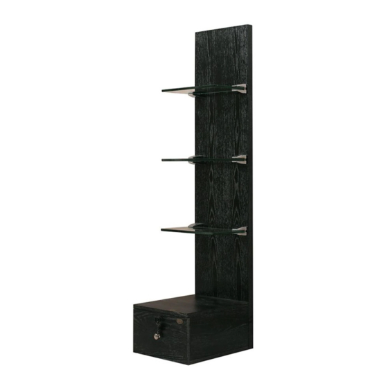 BARRON 6812 Retail Display Shelves Manuals