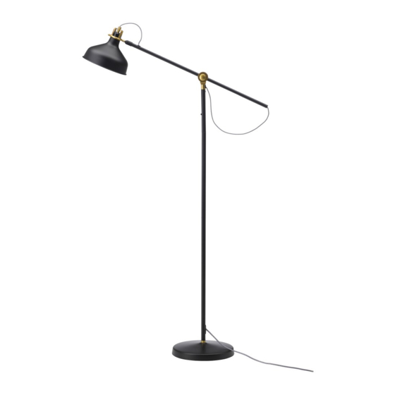 IKEA RANARP Manual