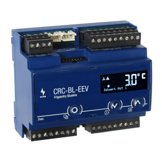 WURM CRC-BL-EEV Quick Start Manual