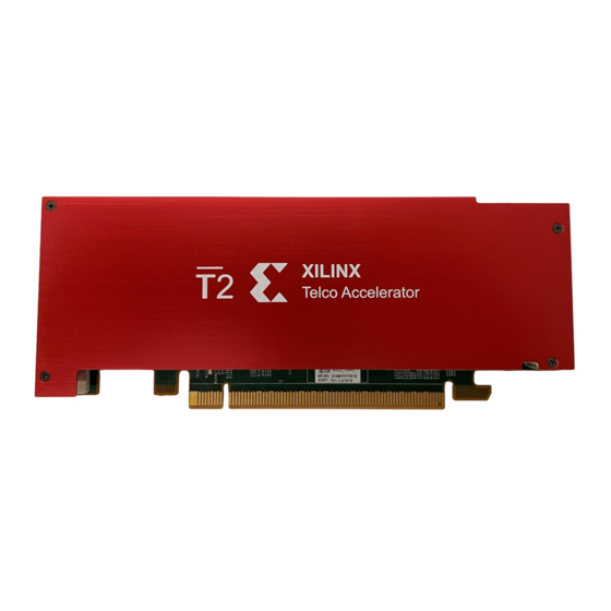AMD XILINX T2 Telco Installation Manual