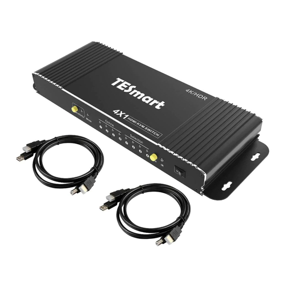 TESmart HKS0401B1U Quick Start Manual