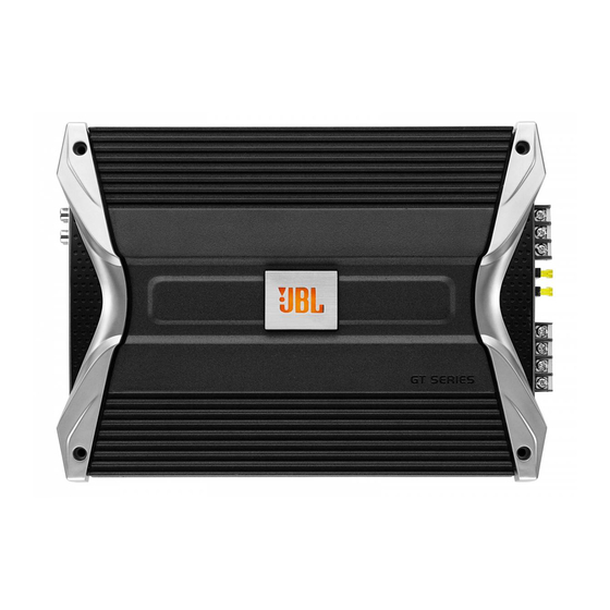 JBL GT5-A3001 Owner's Manual