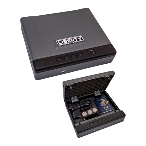 Liberty Safe HDV-150 Quick Start Manual
