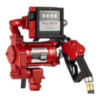 GORMAN-RUPP FILL-RITE FR700V Series Installation And Operation Manual