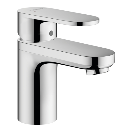Hans Grohe Vernis Blend 70 71558 Series Instructions For Use/Assembly Instructions