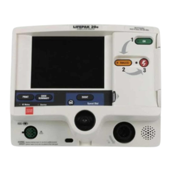 Physio Control LIFEPAK 20 Quick Manual