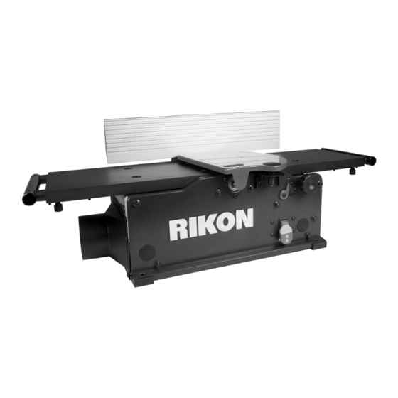 Rikon Power Tools 20-800HSP Operator's Manual