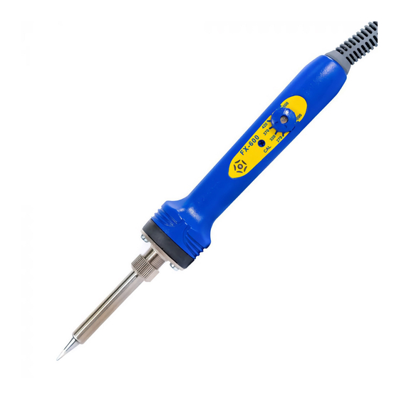 Hakko Electronics FX-601 Quick Start Manual