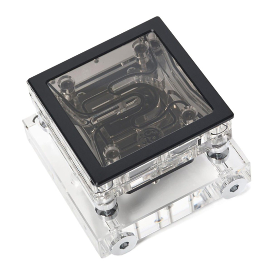 Bitspower CPU Block Summit Revo Intel Edition BPM-CPURVI Installation Manual
