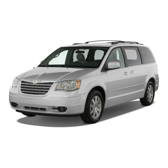 Chrysler Town & Country 2009 Specification