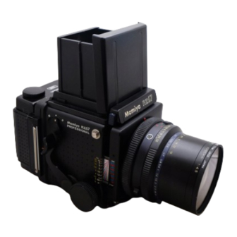 Mamiya RZ67 Professional Instructions Manual