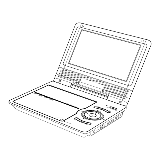 Envizen Portable DVD Player with ATSC TV User Manual