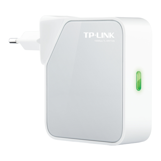 TP-Link TL-WR710N User Manual