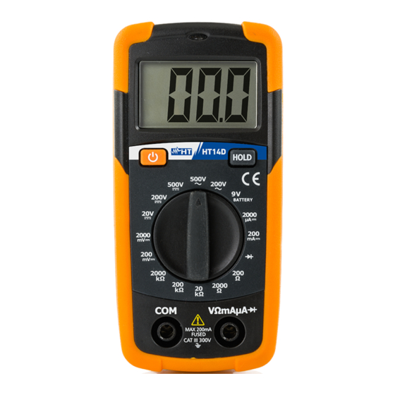 HT Italia HT14D User Manual
