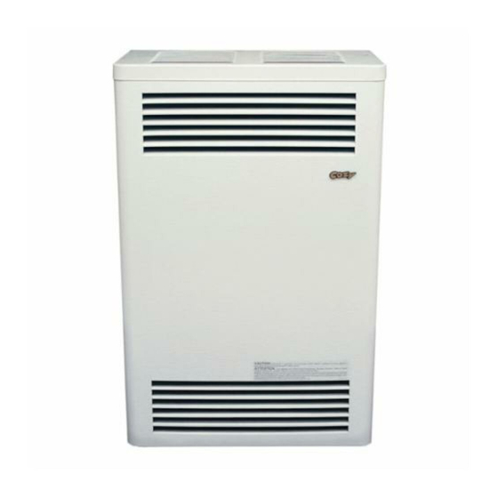 Cozy Wall Furnace Manual