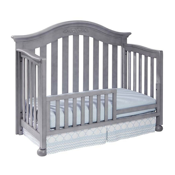 WESTWOOD DESIGN MEADOWDALE CONVERTIBLE CRIB TODDLER GUARD RAIL ASSEMBLY INSTRUCTIONS Pdf