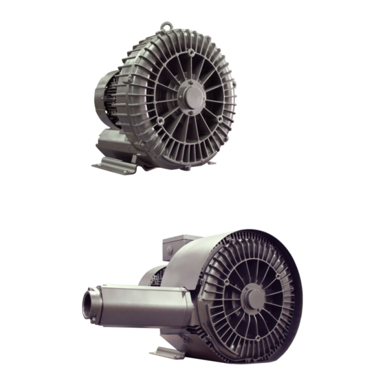 REPUBLIC REGENERATIVE BLOWERS HRC100 INSTALLATION & OPERATING