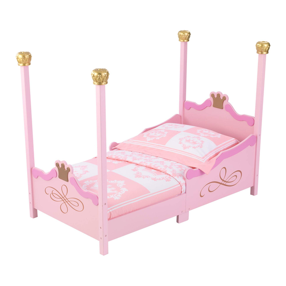 KIDKRAFT PRINCESS TODDLER BED ASSEMBLY INSTRUCTIONS Pdf Download   Raw 