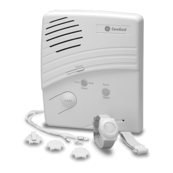 GE SECURITY CAREGARD USER MANUAL Pdf Download ManualsLib