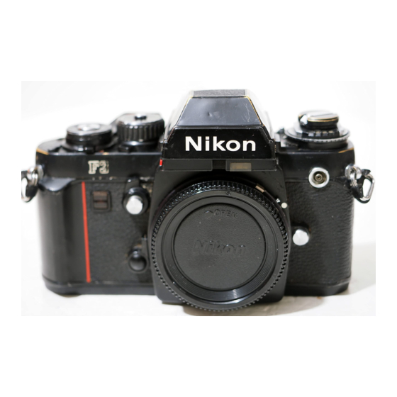 NIKON F3 HIGHEYEPOINT INSTRUCTION MANUAL Pdf Download ManualsLib