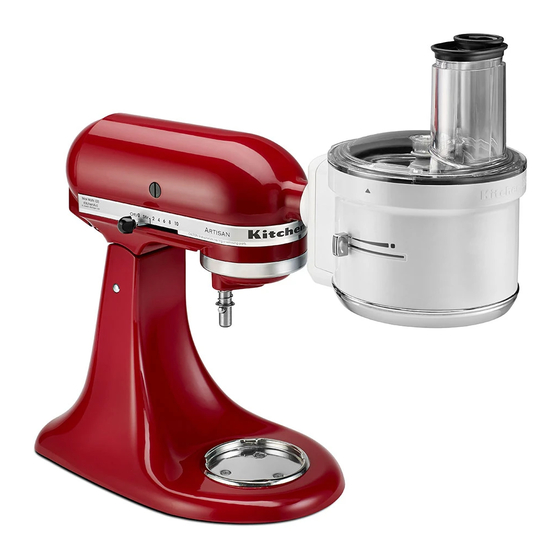 KITCHENAID KSM2FPA QUICK START MANUALS Pdf Download ManualsLib