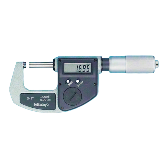 Mitutoyo absolute deals digimatic caliper manual