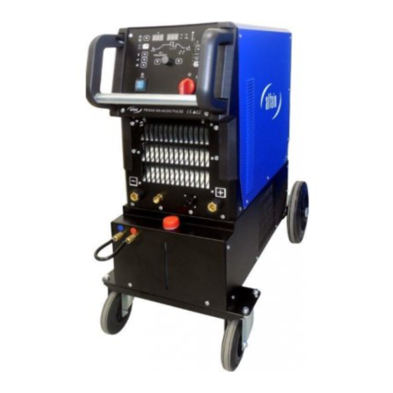 Alfa IN PEGAS 350 AC/DC PULSE Operating Manual