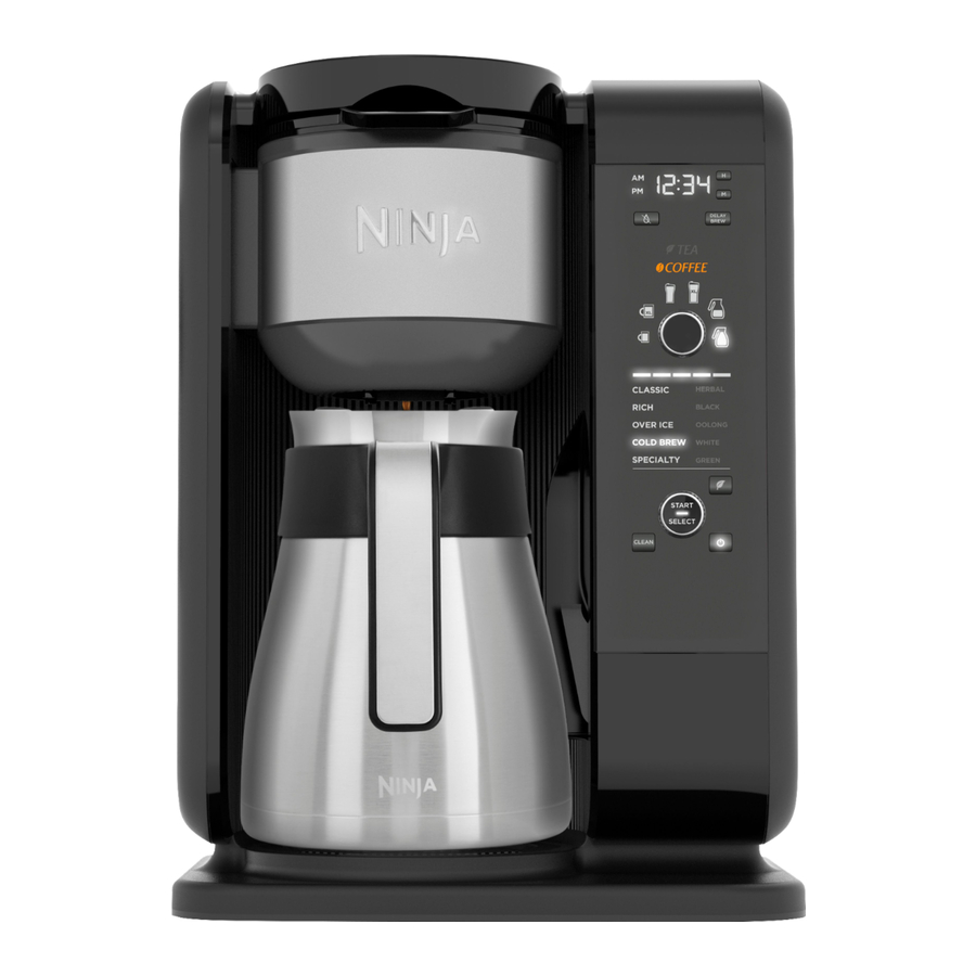 Ninja CF091 Coffee Bar Owner's Guide