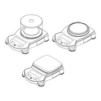 OHAUS Adventurer Pro AV812R Instruction Manual
