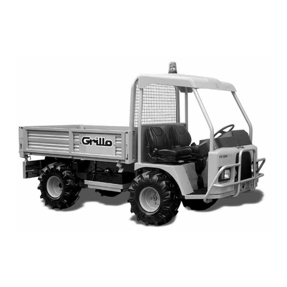 Grillo PK 1000 Use And Maintenance