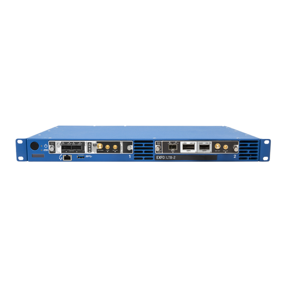 EXFO LTB Series User Manual