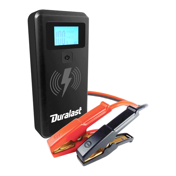 Duralast DL-2000LI Owner's Manual